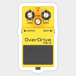 Who's The Boss? Overdrive Sticker
